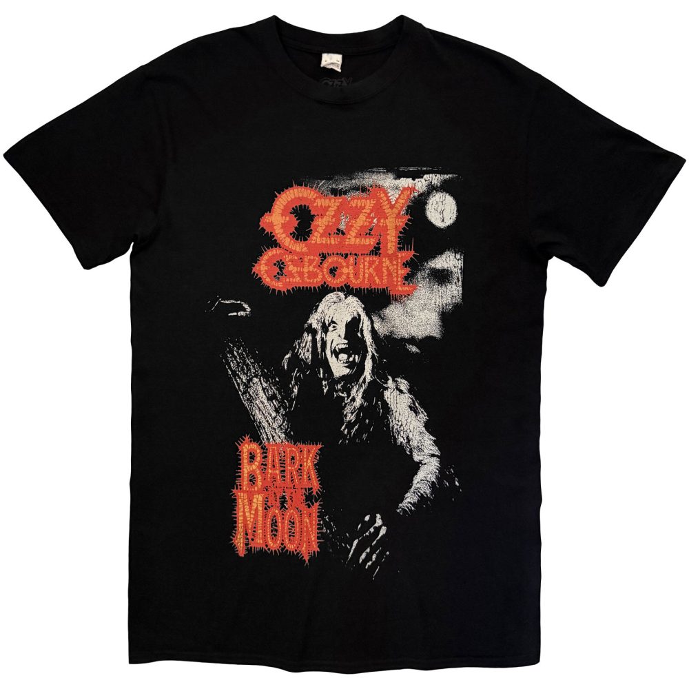 Ozzy Osbourne - Bark At The Moon Tribute Mens Tshirt - Black